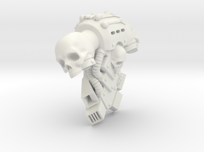 McFarlane Warhammer MK IV backpack Skull 3d printed