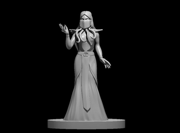 Illithid Heritage Sorceress 3d printed
