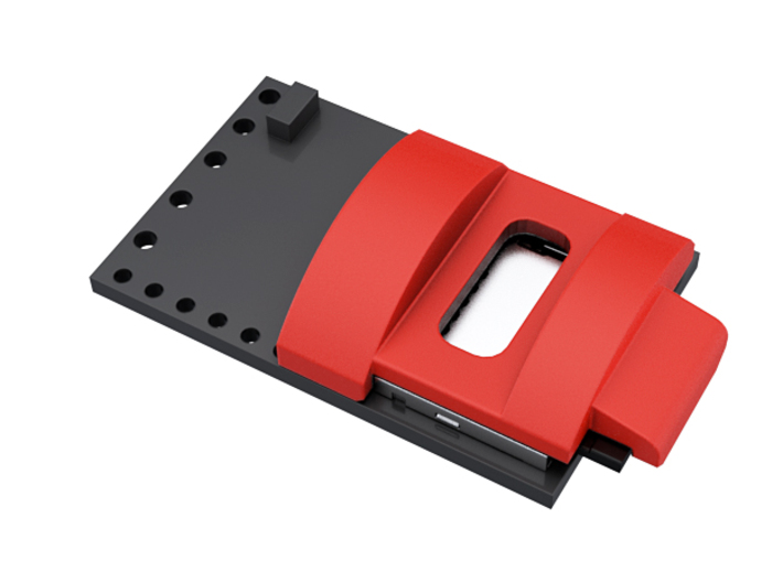 microSD card Lock 3d printed 