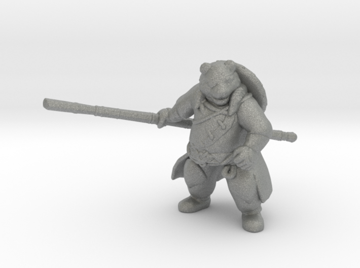 Panda Bear Monk miniature model fantasy rpg dnd wh 3d printed 