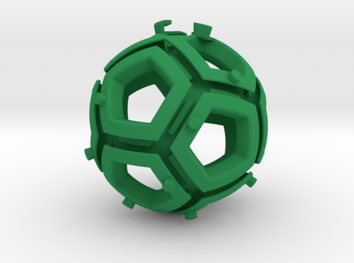Dodecahedral holonomy maze 2(rook sold separately) 3d printed 