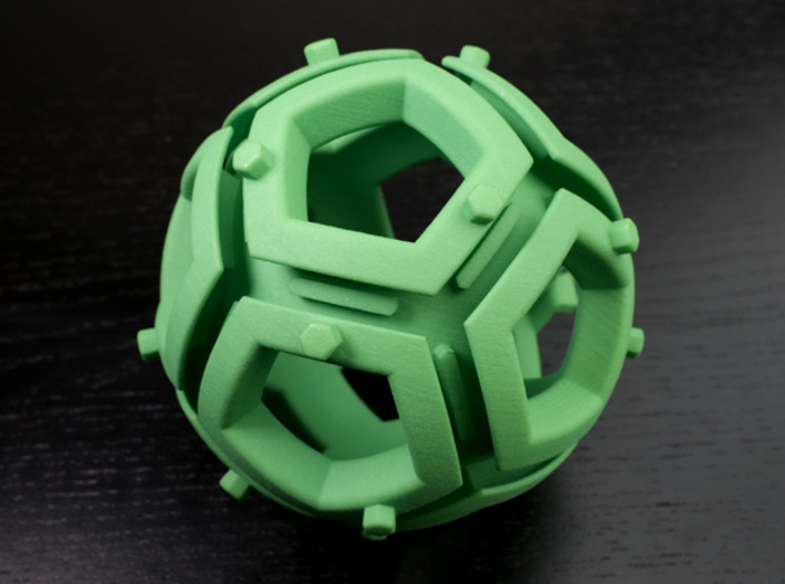 Dodecahedral holonomy maze 2(rook sold separately) 3d printed 