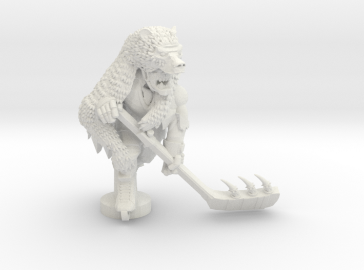 Orc Table Hockey Player 3d printed