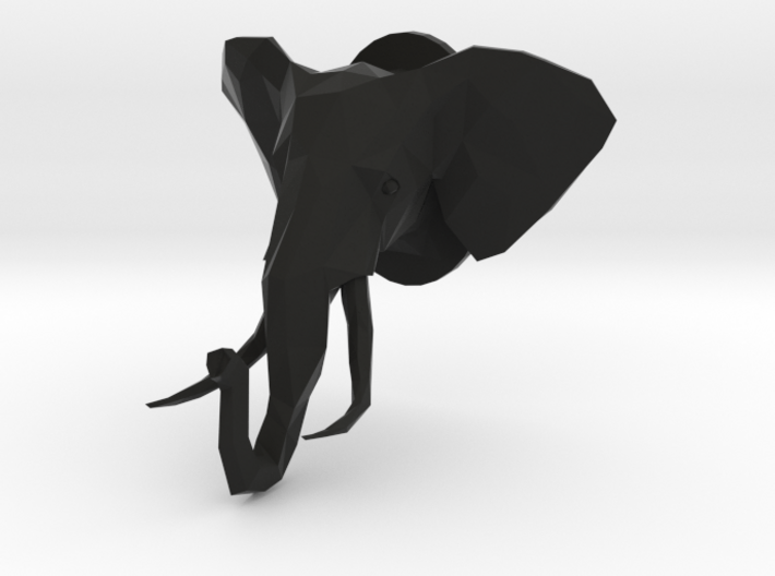 Elephant Keyholder 3d printed