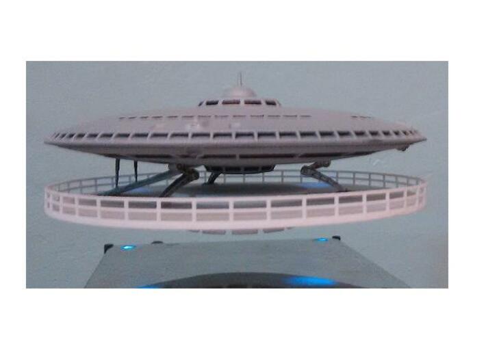Corrected Advancded Auto Saucer - 1 Asmb W Ramp &amp; 3d printed Photo of painted and assembled model