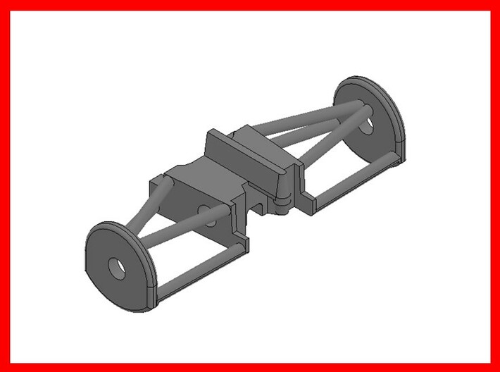 Front suspension for Scalextric Indy Dallara 3d printed 