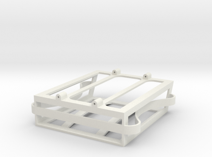 Battery frame 3d printed