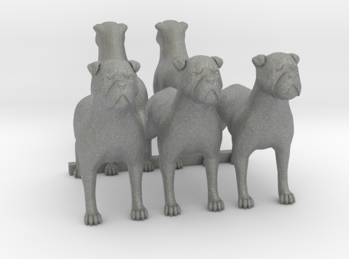 1:18 scale Watch dog 3d printed This is a render not a picture