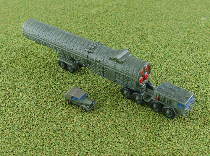 ABM-1 Galosh Missile Transport 1/285 3d printed