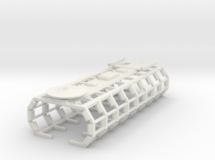 Federation Mobile Dry Dock (1/3750) 3d printed
