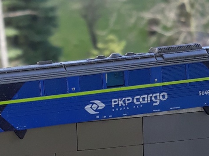 1:160 SU46 Body from 2000 PKP CARGO - BLUE or RED  3d printed 