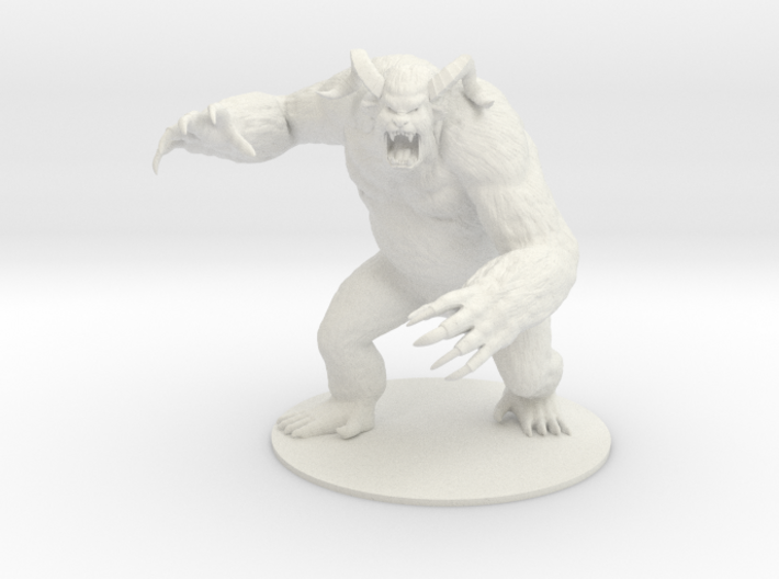 Abominable Yeti 3d printed 