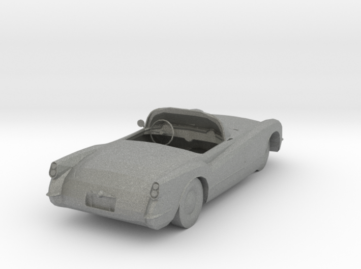 O Scale 1955 Corvette 3d printed This is a render not a picture