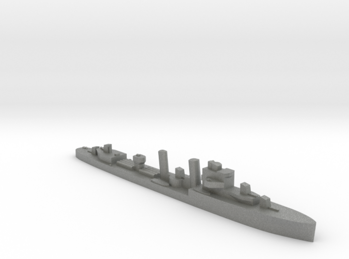 HMS Faulknor destroyer 1:1400 WW2 3d printed