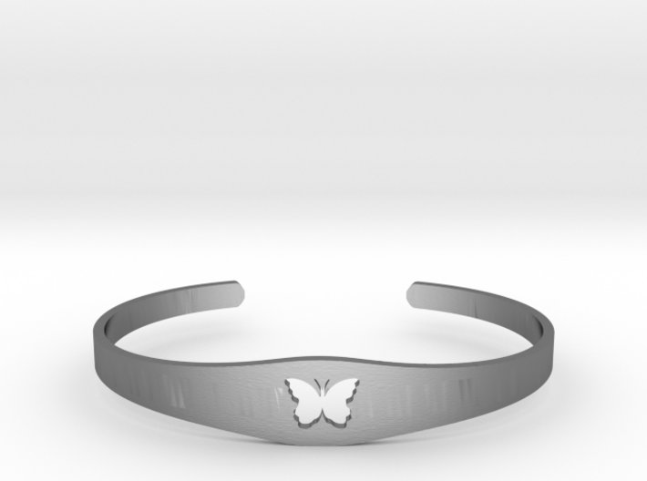 Holo Butterfly Bracelet C Type 3d printed