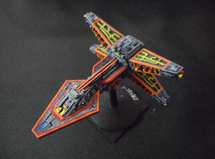 VA301 Solar Rage Battlecruiser 3d printed