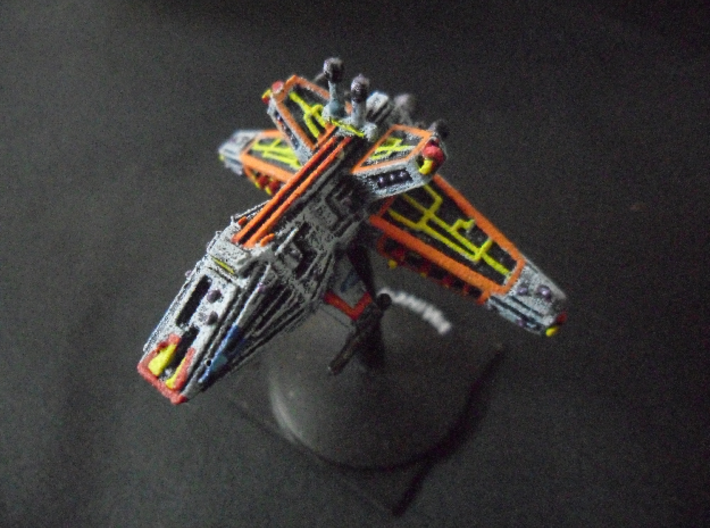 VA203 Vicious Meteor Heavy Cruiser 3d printed