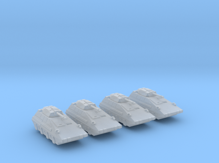 285 Scale Federation M190 Tanks MGL 3d printed