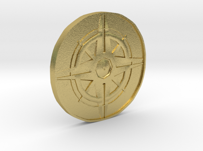 Destiny 2 - Silver Coin 3d printed