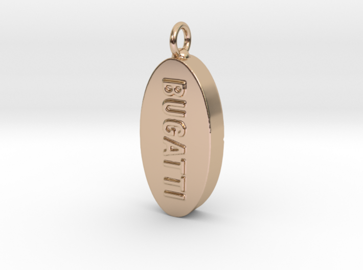 Buggatti Ecstasy Pill Charm 3d printed