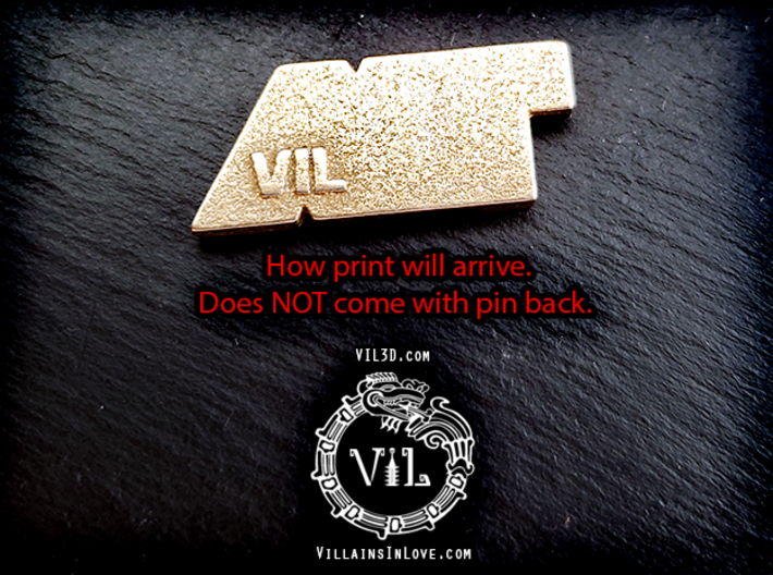 TVA PIN Incomplete ⛧ VIL ⛧ 3d printed 