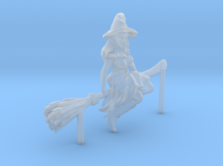 HO Scale Flying Witch 3d printed This is a render not a picture