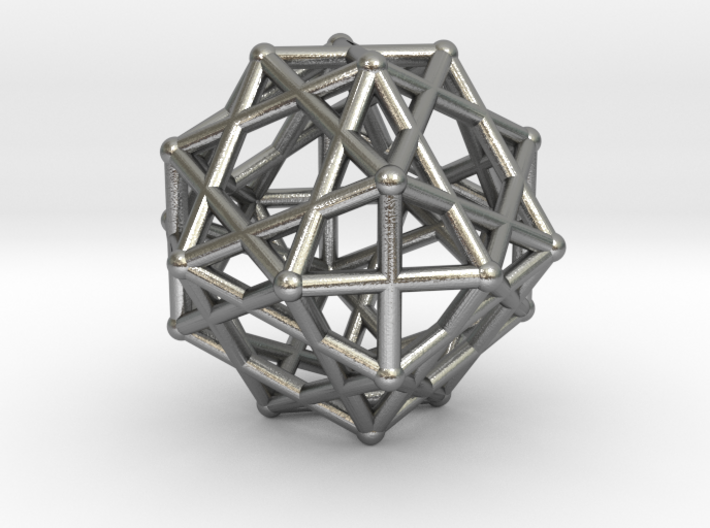 Truncated octahedron starcage 3d printed