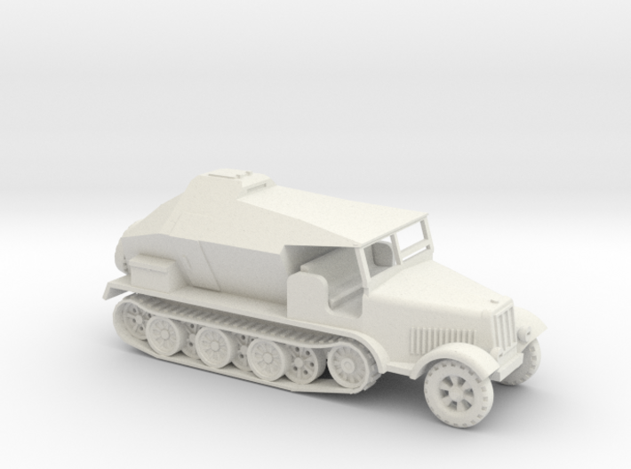 Sd.Kfz. 7/3 Half-Track Artillery Tractor 1/100 3d printed