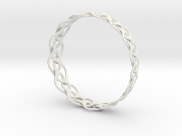 Bracelet I large 3d printed