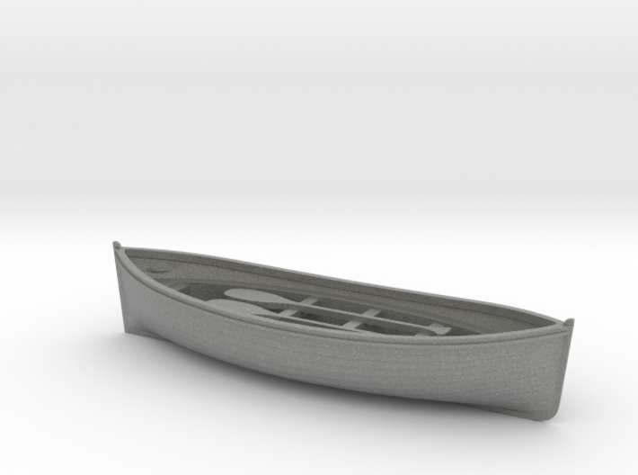 HO Scale Lifeboat 3d printed This is a render not a picture