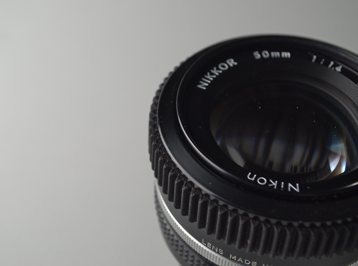 Focus Gear for Nikkor 50mm f/1.4 3d printed