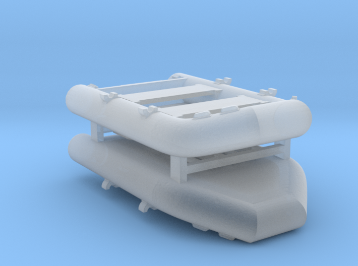 Swift Water Rescue Boats 1-64 Scale 3d printed