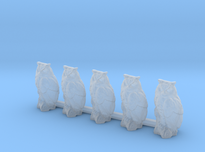 N Scale Owls 3d printed This is a render not a picture