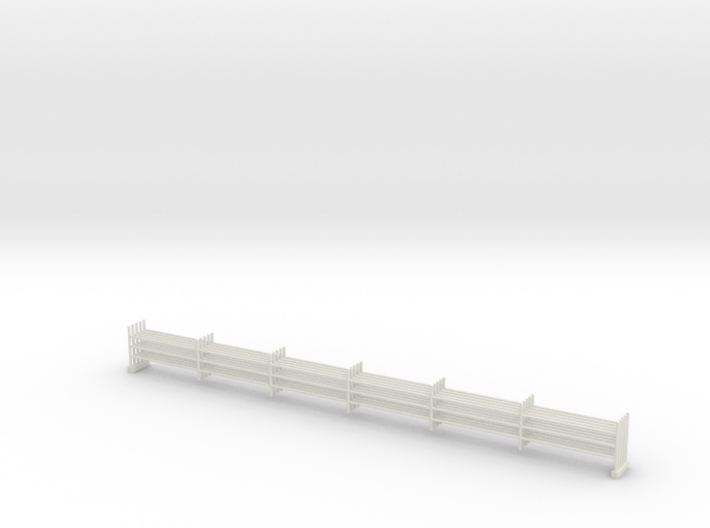 1/100 cow wooden fence 3d printed