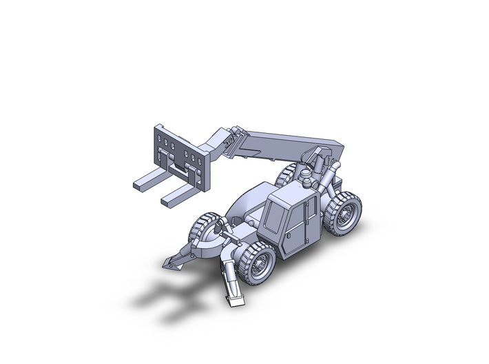 CatTL1255C telehandler lift Rev1 3d printed 