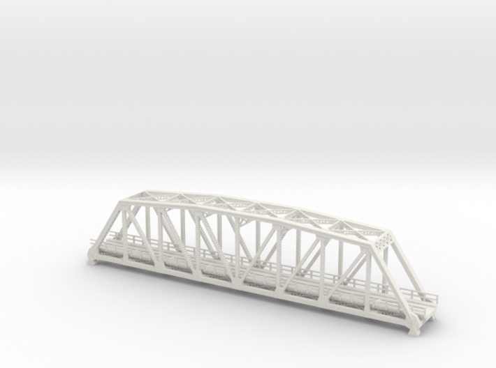 Afton Canyon Truss Bridge Z scale 3d printed