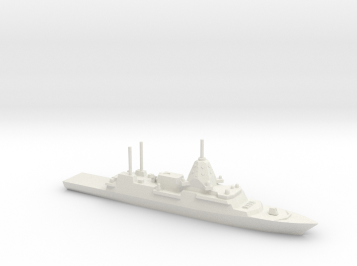 Hunter-class frigate, 1/2400 3d printed