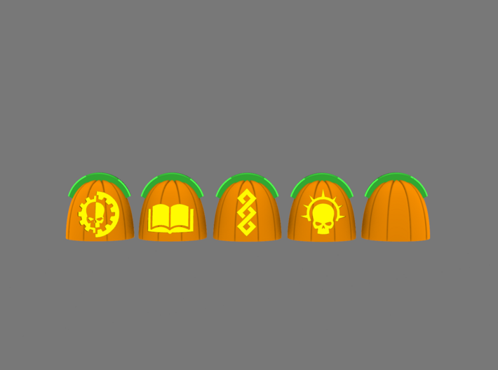 Pumpkin Lords V6 Pumpkin Pads For Specialists 3d printed 