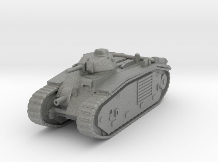 1/100 Char B1 tank 3d printed