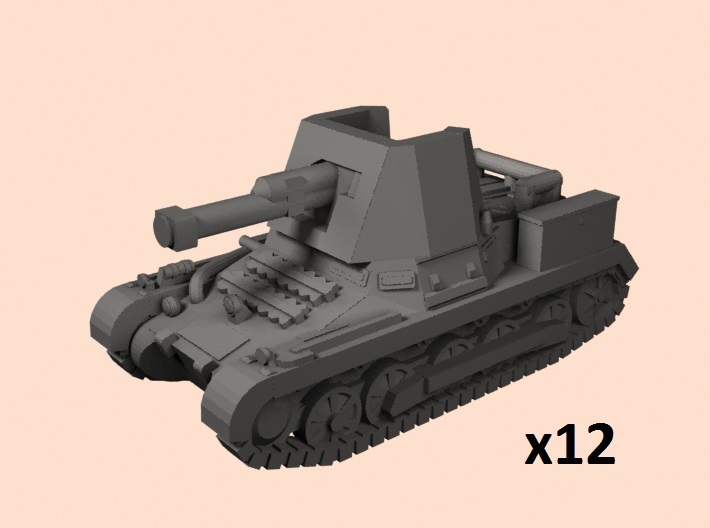 1/160 Panzerjager-I 3d printed
