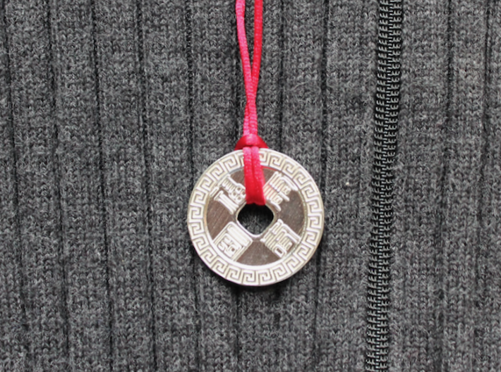 Coin Pendant 3d printed
