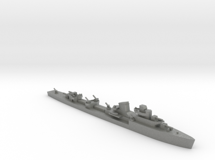 Soviet Project 7 Gnevny class destroyer 1:535 WW2 3d printed