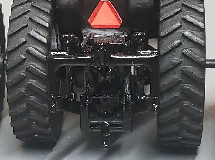 1/64 Scale Tractor 3 Point Hitch and Rear Detail 3d printed