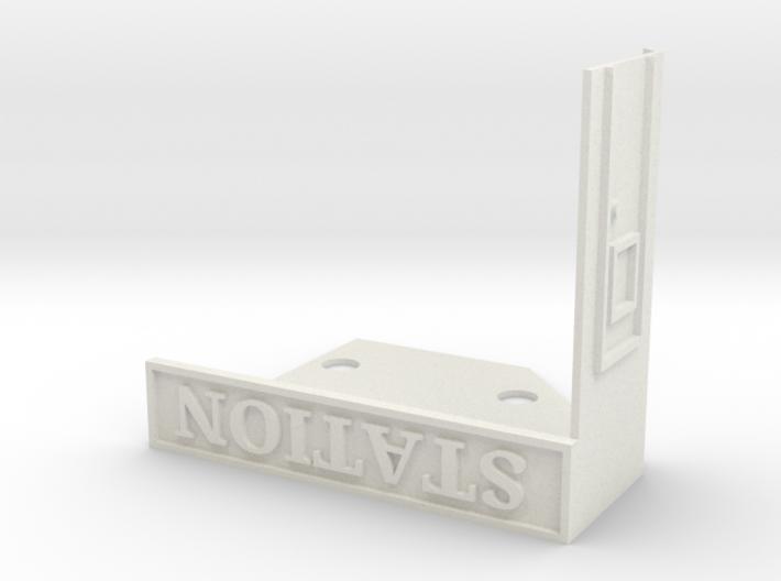 Cactus Canyon pinball trainstation cover 3d printed rendered model
