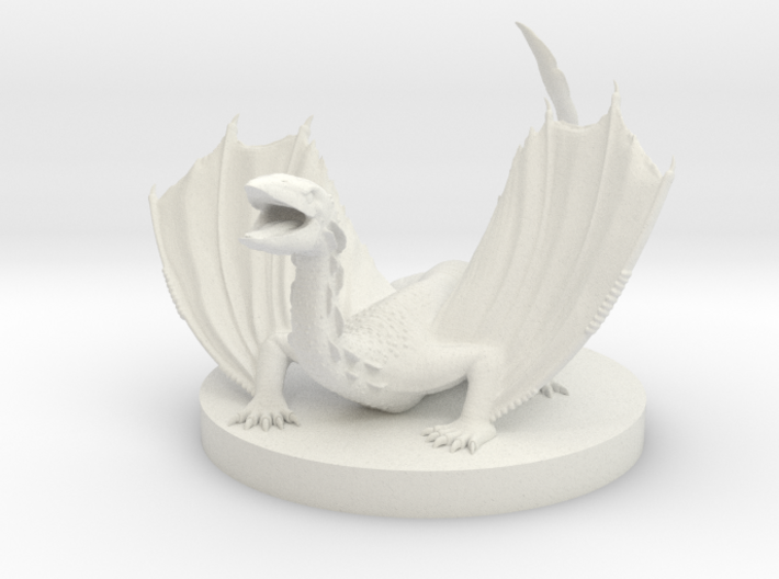 Deep Dragon Wyrmling 3d printed 