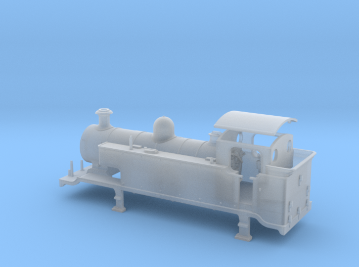 HO Scale LBSCR E2 (Extended Tank) 3d printed