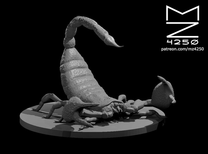 Giant Scorpion 3d printed