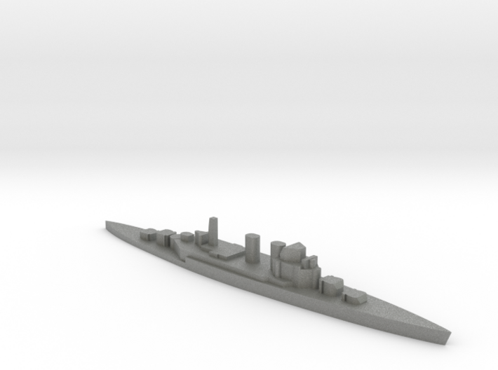 HMS Hood battlecruiser 1:5000 WW2 3d printed