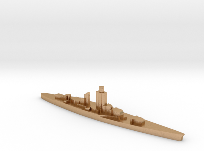 French Dunkerque battleship 1:5000 WW2 3d printed