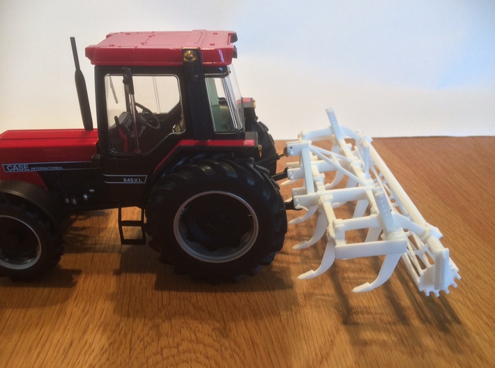 1/32 vastentand cultivator met rol tbv tractor 3d printed 